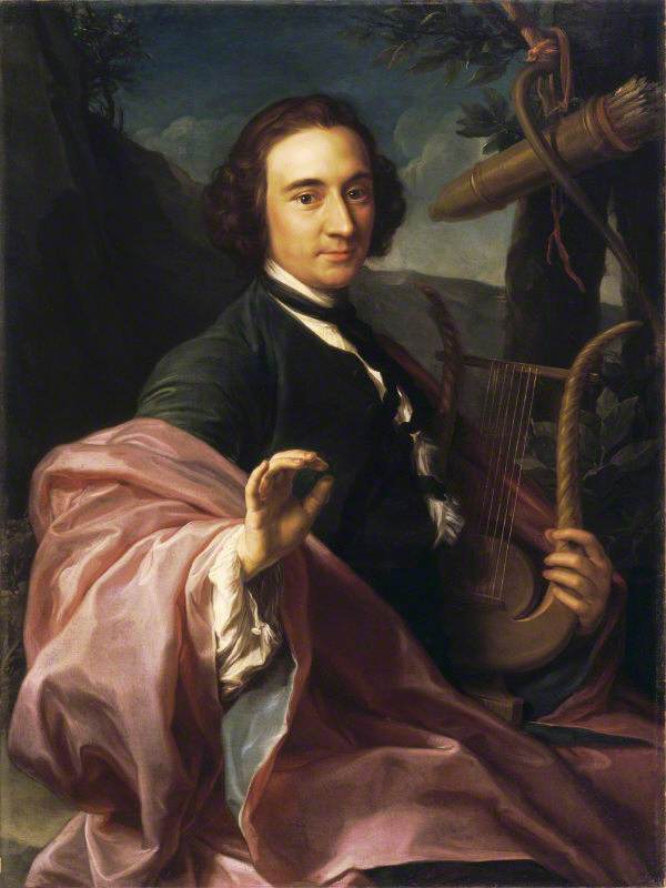 Le révérend Utrick Fetherstonhaugh (1717/18-1788) dans le rôle d'Apollon - Pompeo Batoni image 1 reproduction artisanale de tableau