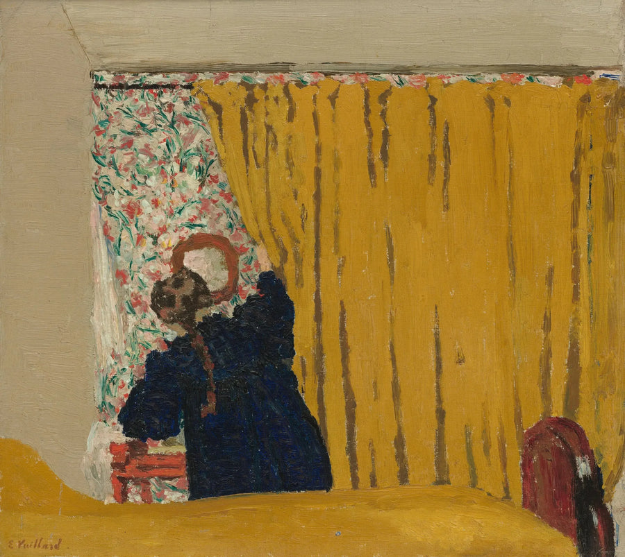 ผ้าม่านสีเหลือง - Édouard Vuillard