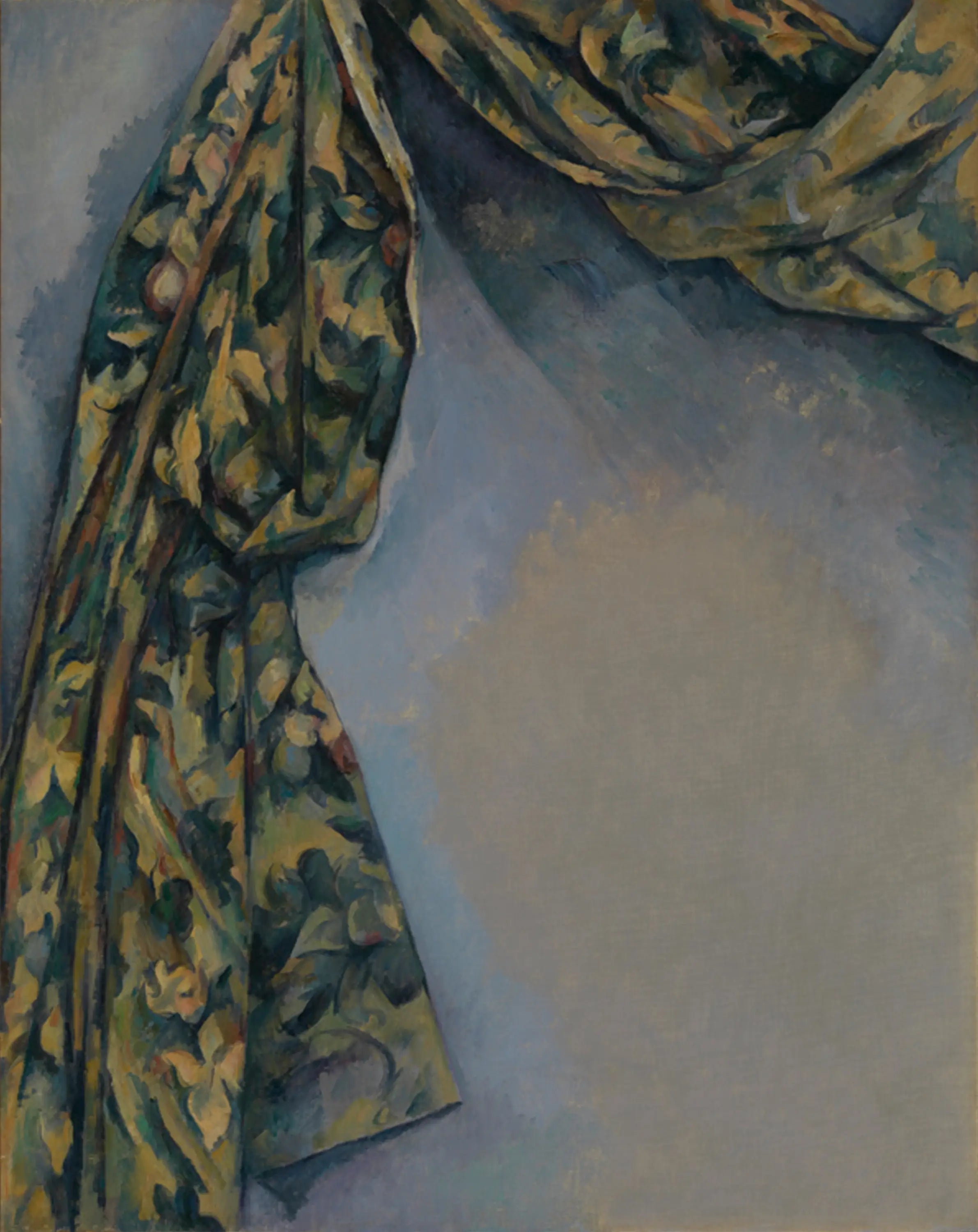 Le Rideau - Paul Cézanne image 1 copie peinte à la main à l’huile