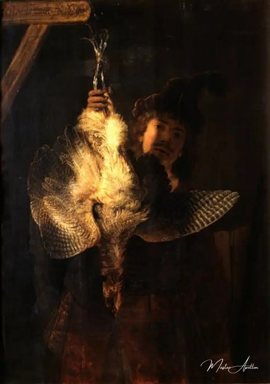 Le Rohrdommeljaeger - Rembrandt van Rijn - Reproductions de tableaux et peintures haut de gamme