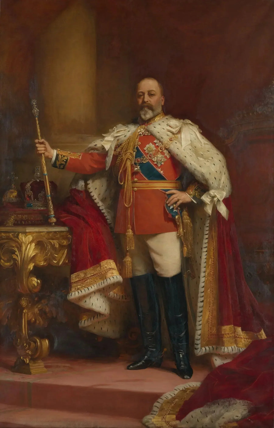 พระราชาเอ็ดเวิร์ดที่ 7 (1841-1910) - ลุค ฟิลด์ส์
