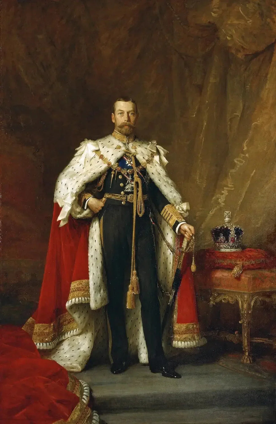 พระราชา จอร์จ ที่ 5 (1865-1936) - ลุค ฟิลเดส
