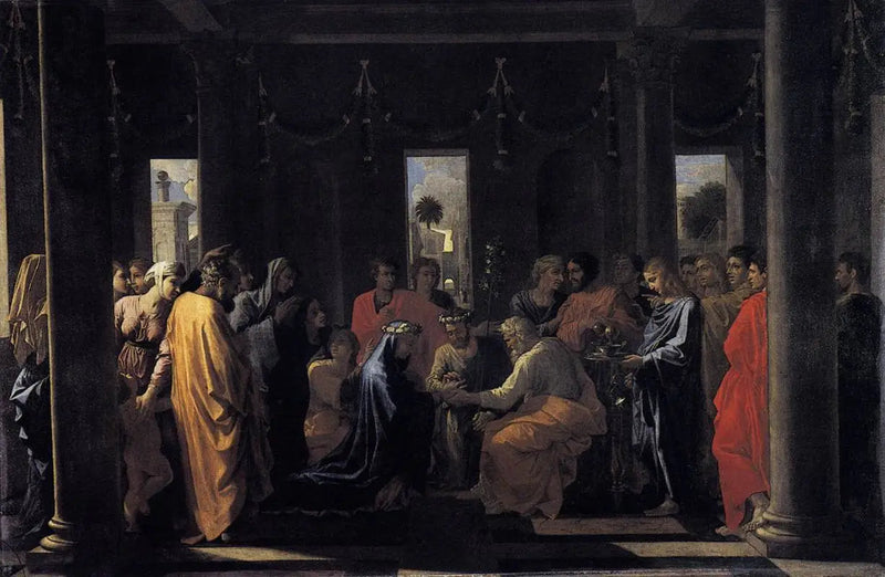 พิธีสมรส - Nicolas Poussin