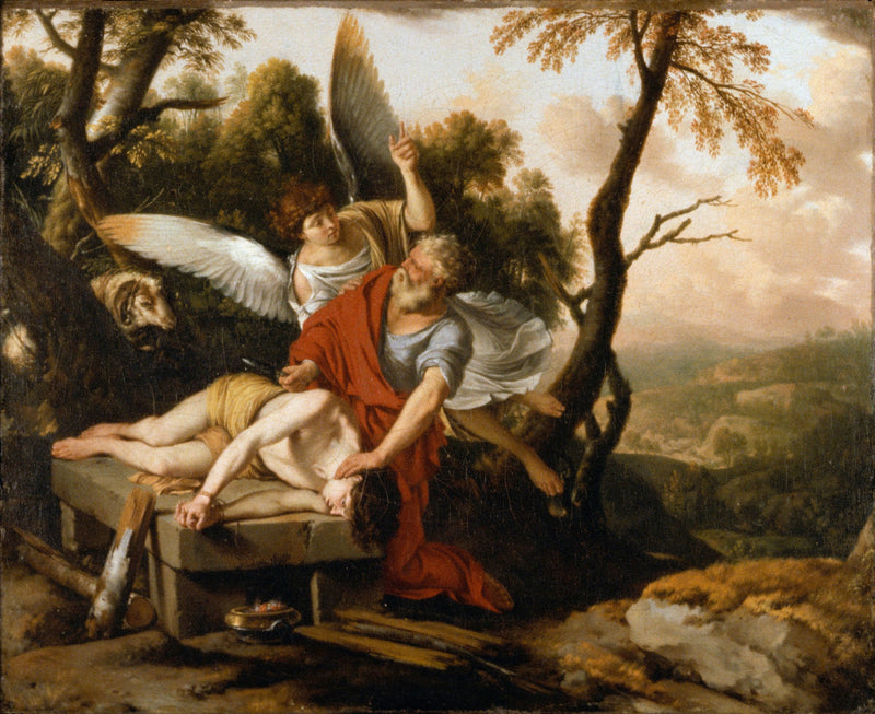 Le sacrifice d'Isaac - Laurent de La Hyre