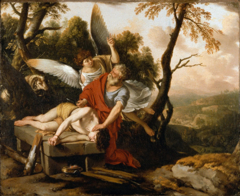 Le sacrifice d'Isaac - Laurent de La Hyre