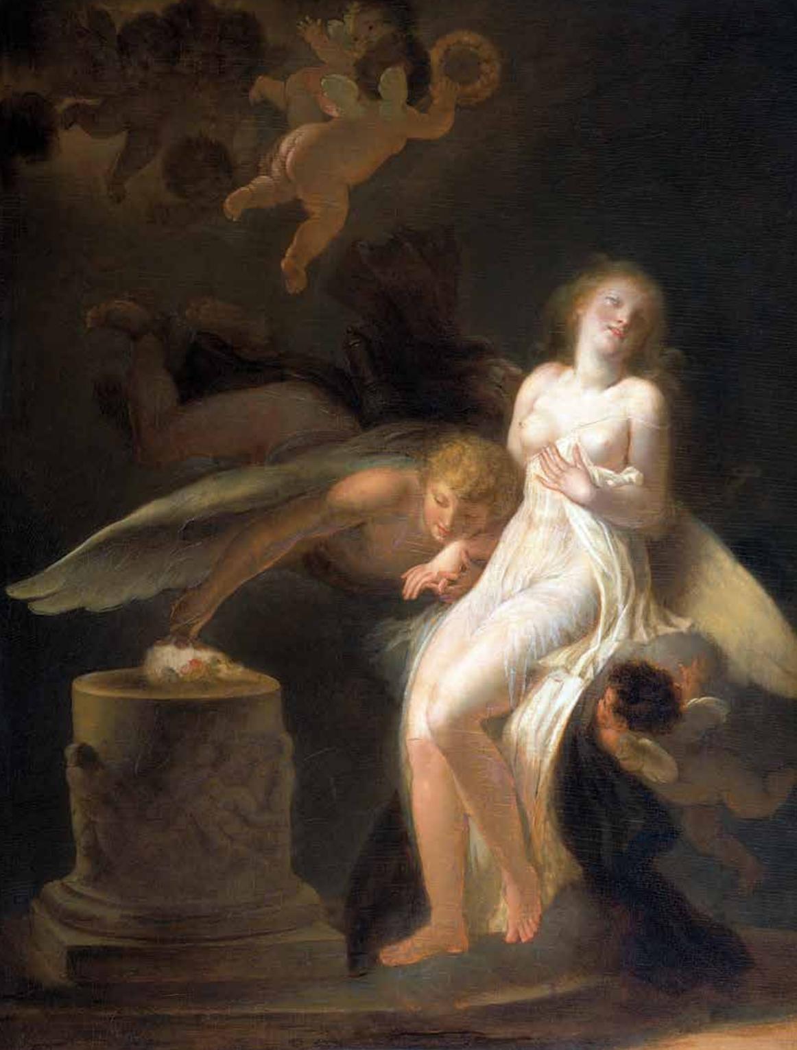 Le sacrifice de la rose - Jean-Honoré Fragonard - Alpha Reproduction