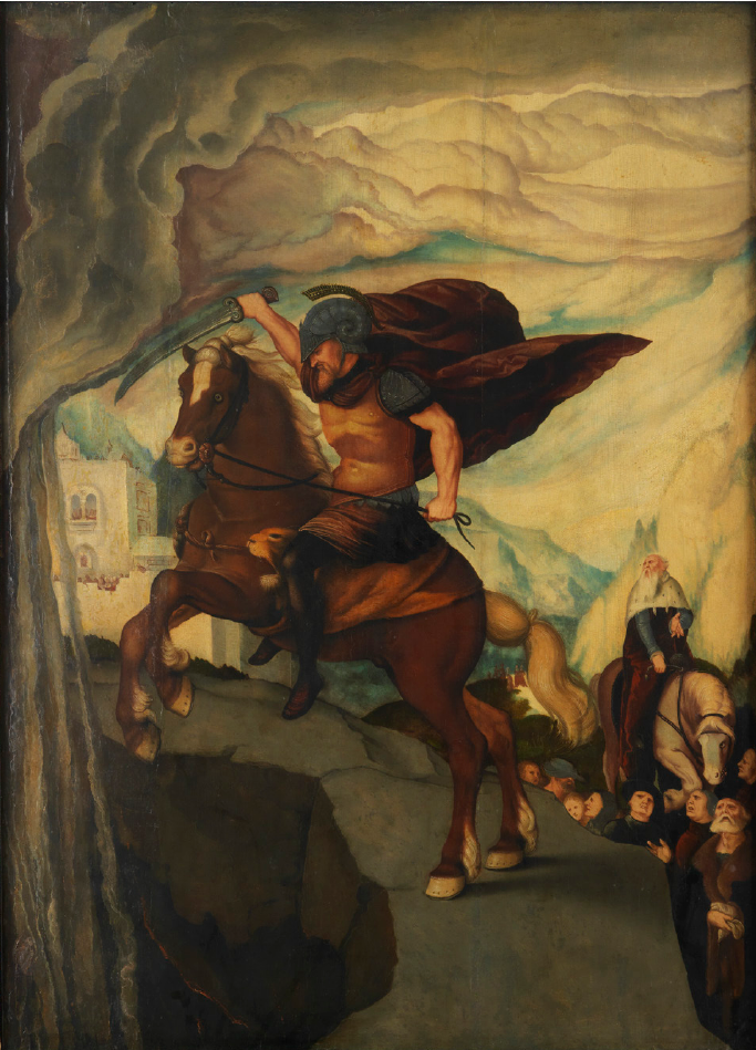 การเสียสละตนเองของมาร์คัส คูร์เทียส - ฮันส์ บัลดุง ไกรน