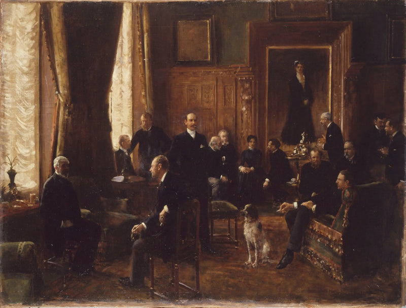 ห้องรับแขกของเคาน์เตส Potocka - Jean Béraud