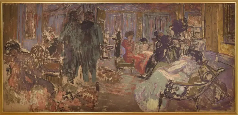 ห้องรับแขกของ Hessel - Édouard Vuillard