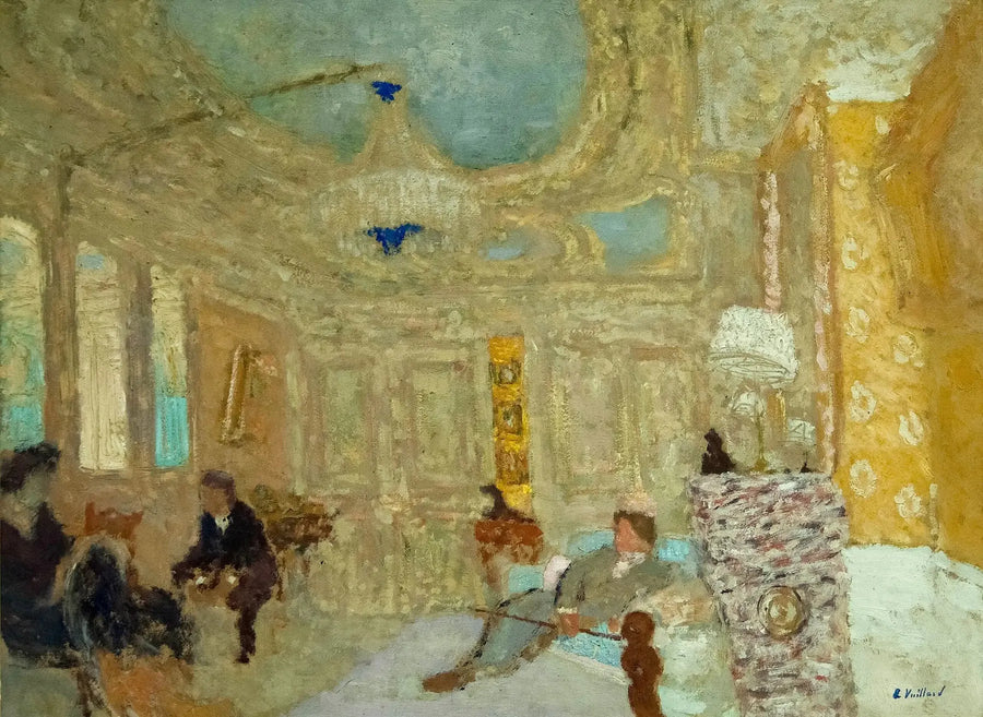 ห้องรับแขกของ Hessel, ถนน Rivoli - Édouard Vuillard