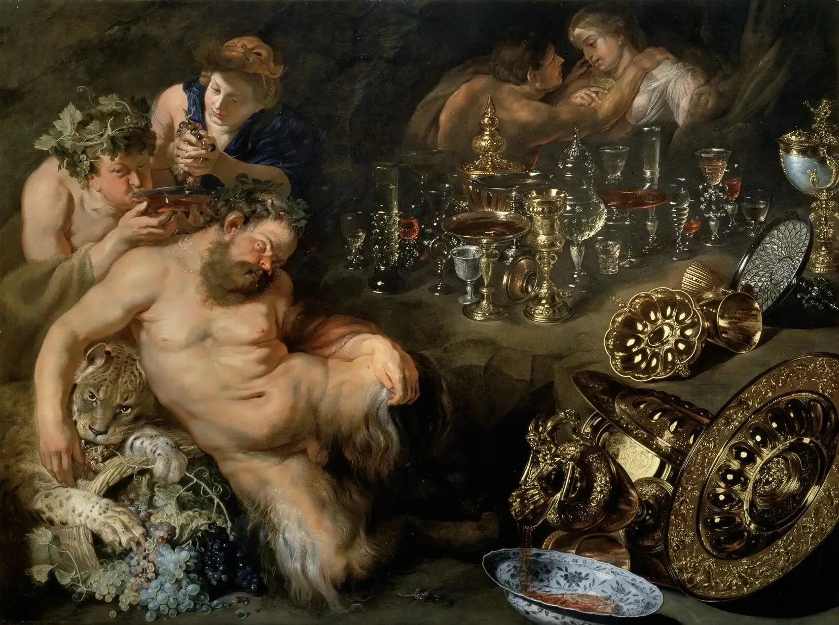 Le Satyre ivre - Peter Paul Rubens image 1 reproduction réalisée par Alpha Reproduction