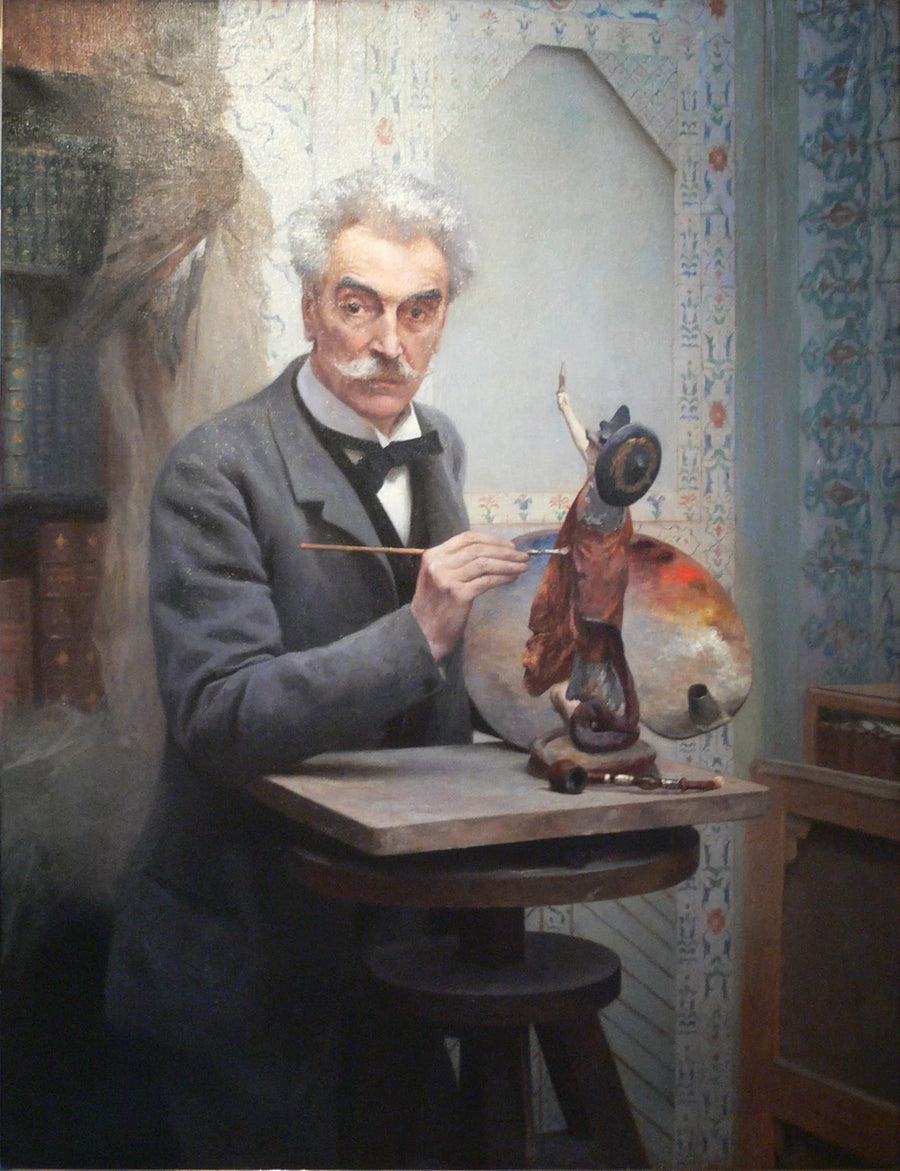 Le Sculpteur au travail - Fernand Cormon