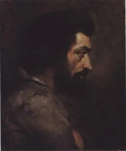 Le sculpteur Louis-Joseph Lebœuf - Gustave Courbet image 1 reproduction réalisée par Alpha Reproduction