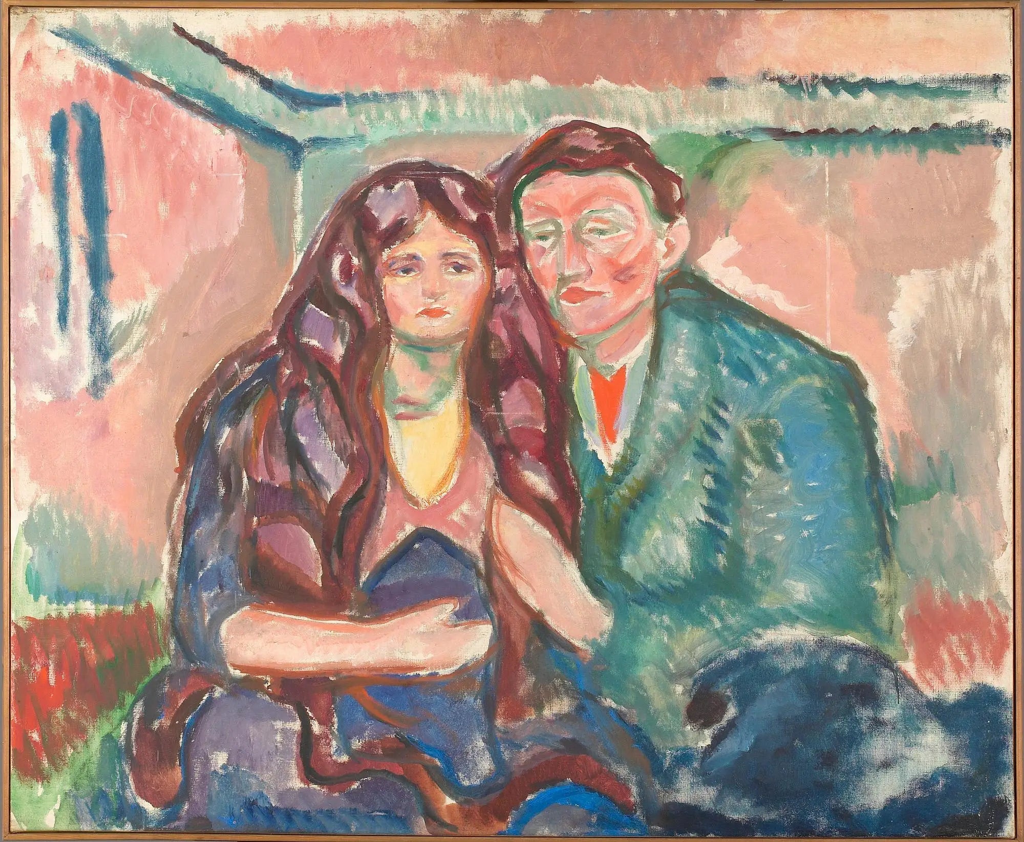 Le Séducteur - Edvard Munch image 1 copie de tableau peinte à la main