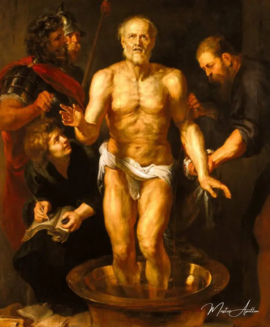 Le Seneca mourant - Peter Paul Rubens - Reproductions de tableaux et peintures haut de gamme