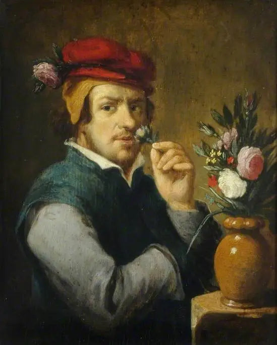 Le sens de l'odorat - David Teniers le Jeune image 1 tableau peint à l’huile sur toile
