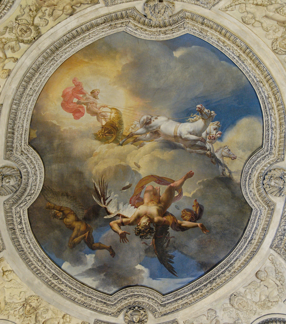 Le Soleil. La Chute d'Icare - Merry-Joseph Blondel image 1 copie peinte à la main à l’huile
