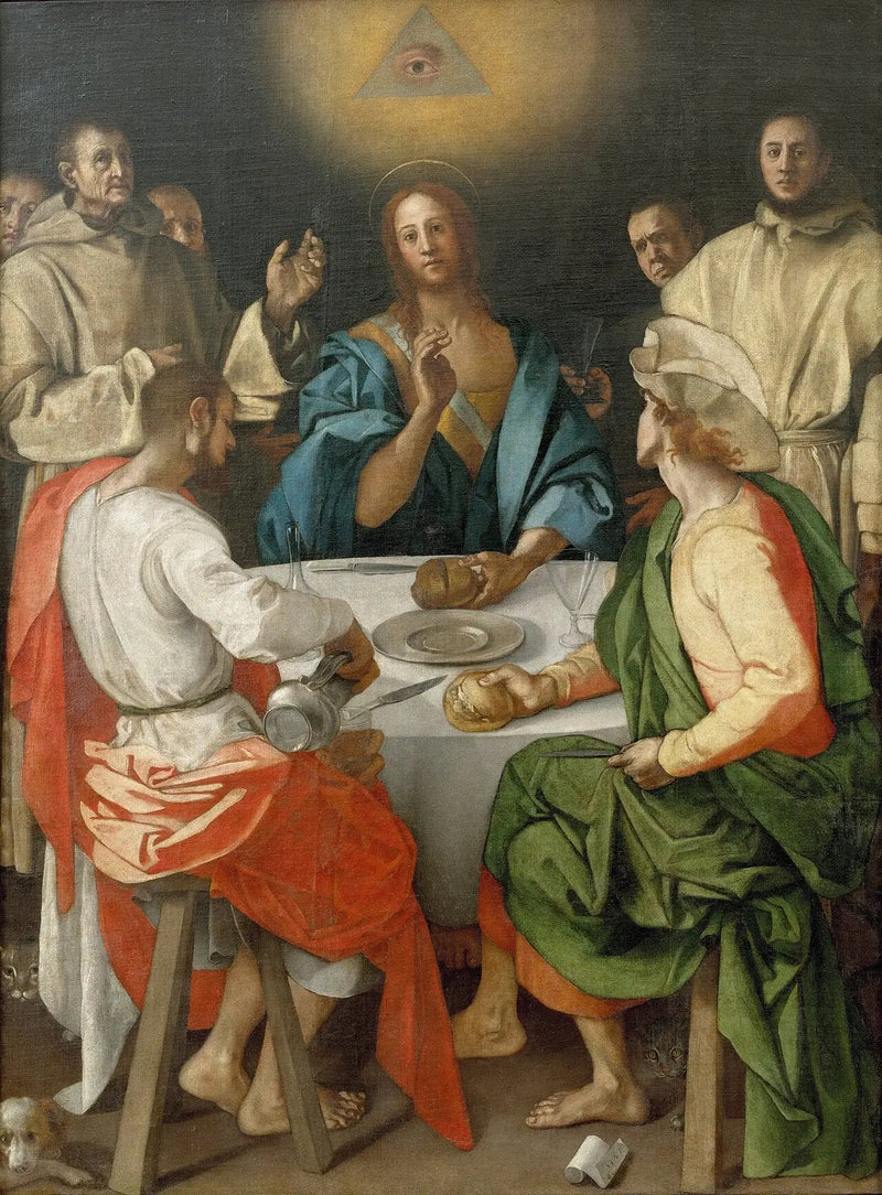 อาหารค่ำที่ Emmaüs - Pontormo