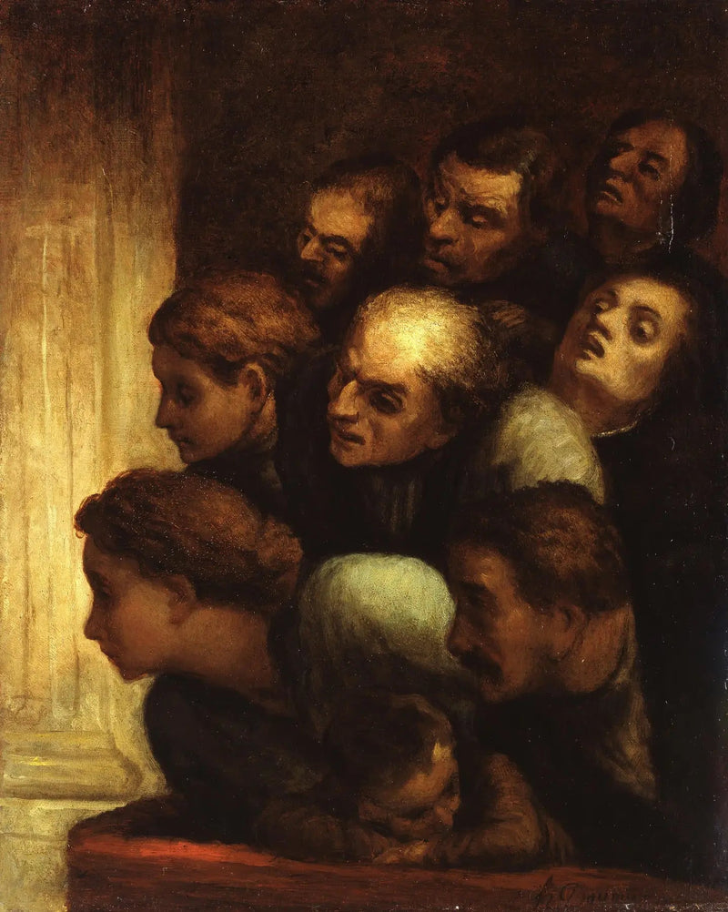 การแสดงฟรี - Honoré Daumier