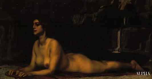 Le Sphinx - Franz von stuck Reproductions de tableaux à la peinture à l’huile