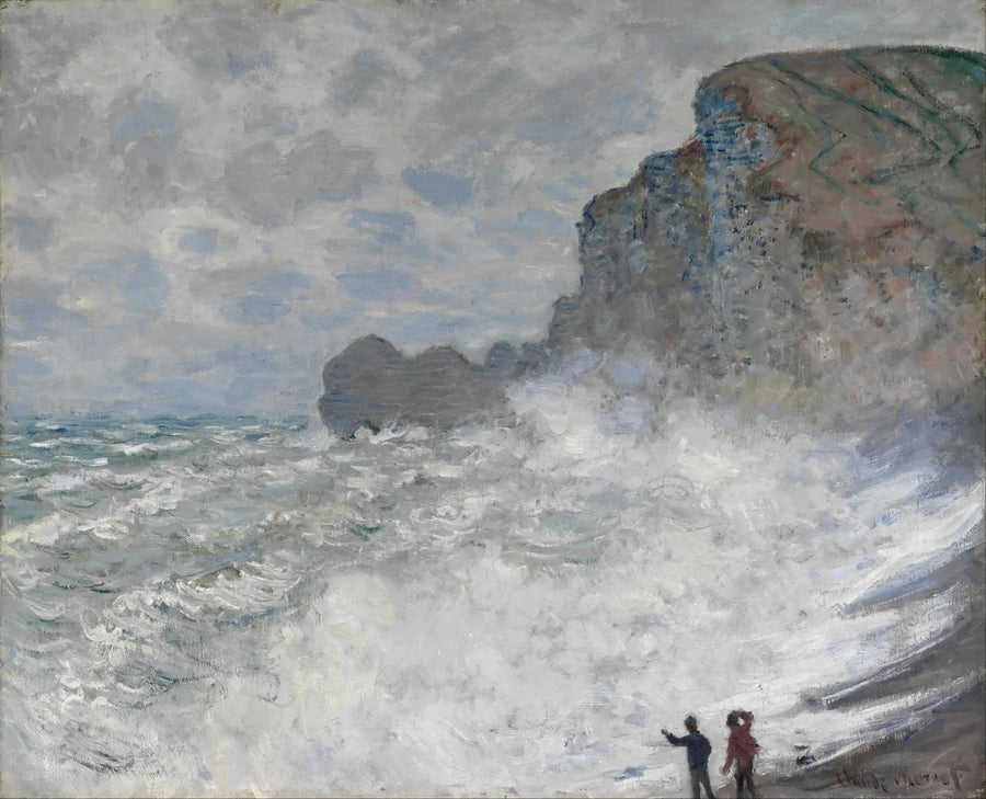 สภาพอากาศที่เอเตรต - Claude Monet