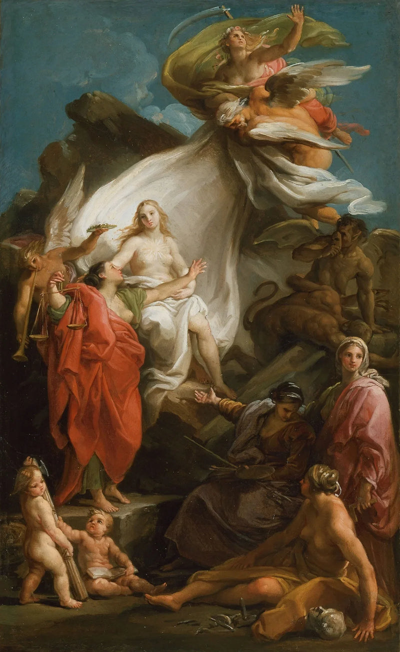 เวลาเปิดเผยความจริง - Pompeo Batoni