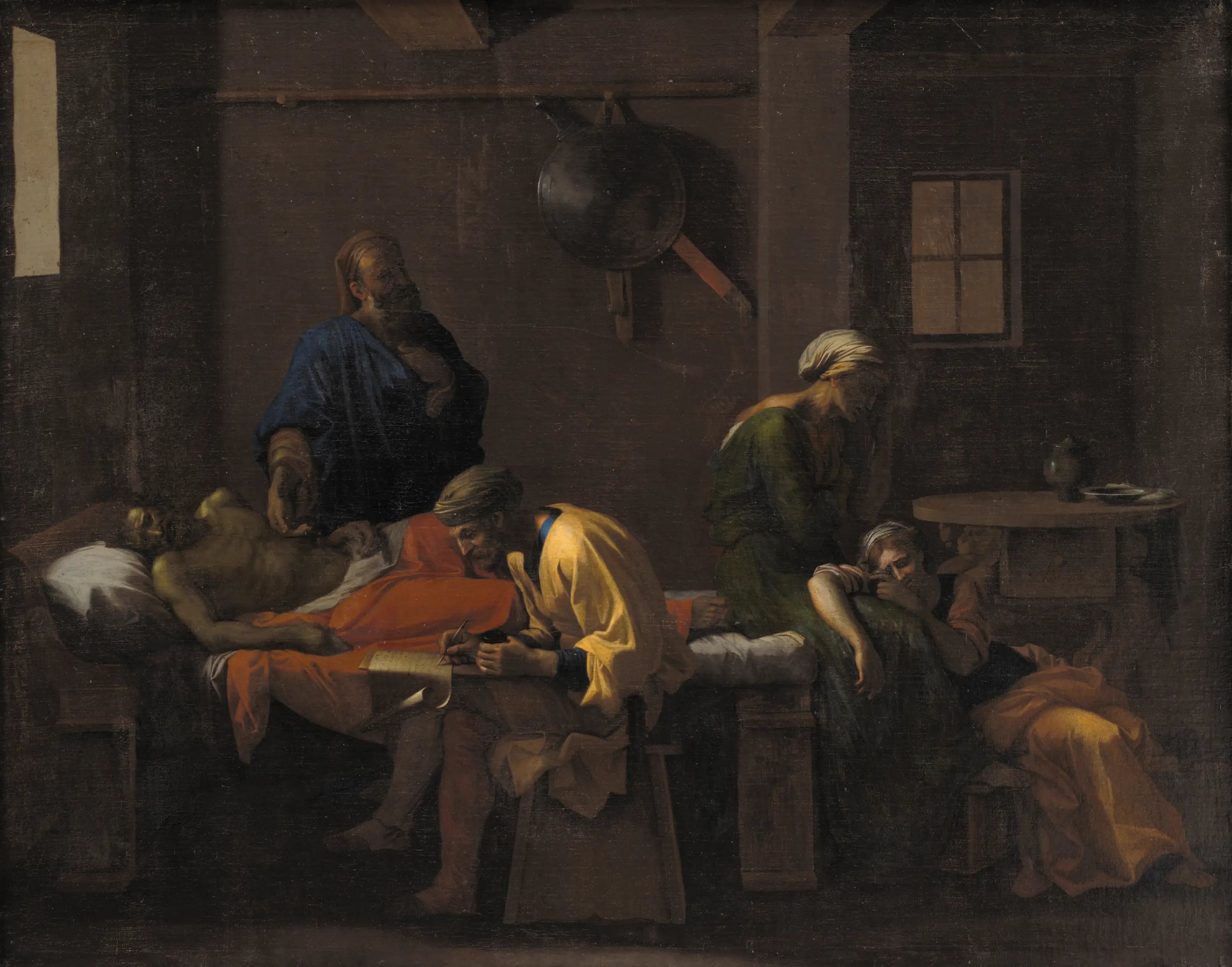 Le Testament d'Eudamidas - Nicolas Poussin image 1 reproduction de peinture à l’huile