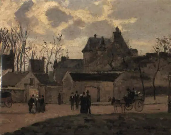 ศาล Pontoise, จัตุรัส Saint-Louis - Camille Pissarro