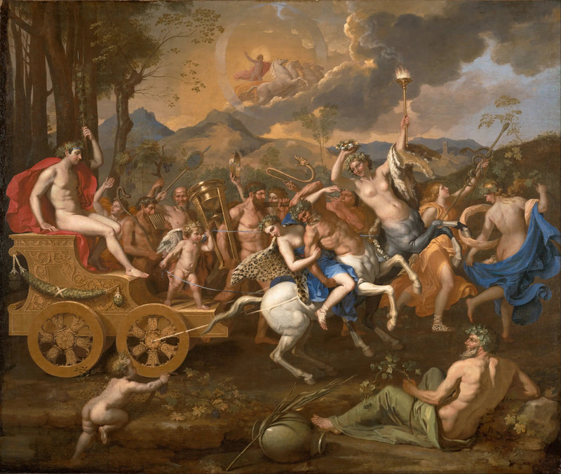 ชัยชนะของแบคคัส - Nicolas Poussin