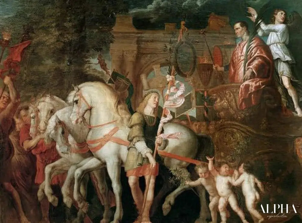 Le triomphe de César - Peter Paul Rubens - Reproductions de tableaux et peintures haut de gamme