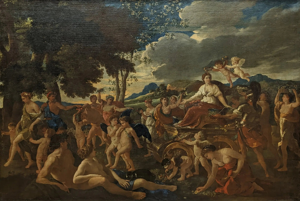 Le Triomphe de Flore - Nicolas Poussin image 1 copie peinte à la main à l’huile