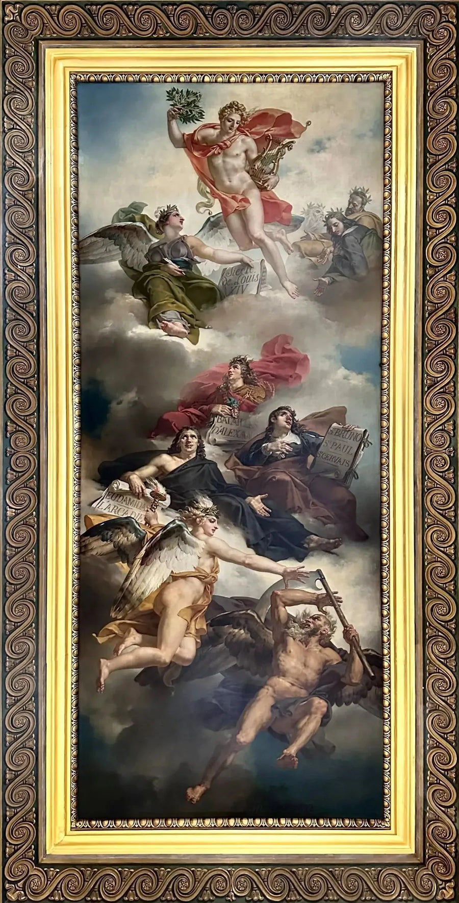 ชัยชนะของจิตรกรรมฝรั่งเศส: การเฉลิมฉลองของ Poussin, Le Sueur และ Le Brun - ชาร์ลส์ เมเนียร์