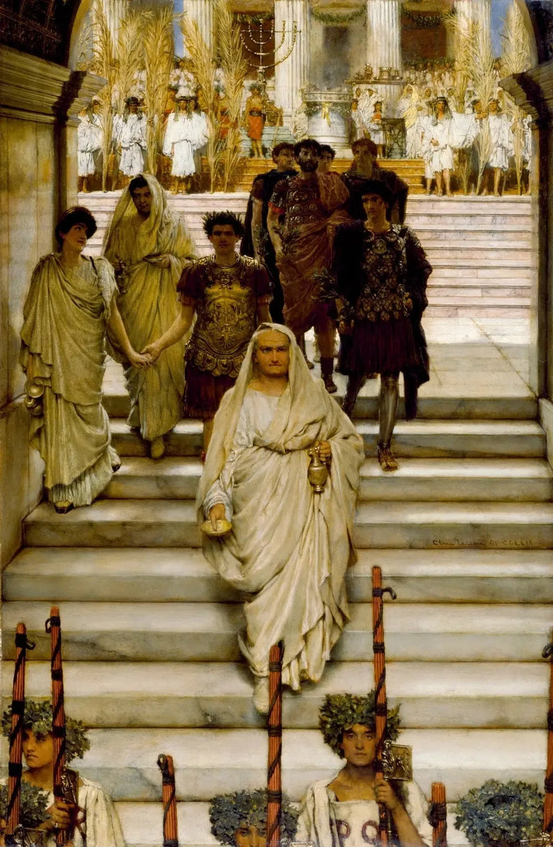 ชัยชนะของ Titus : Flavians - Lawrence Alma-Tadema