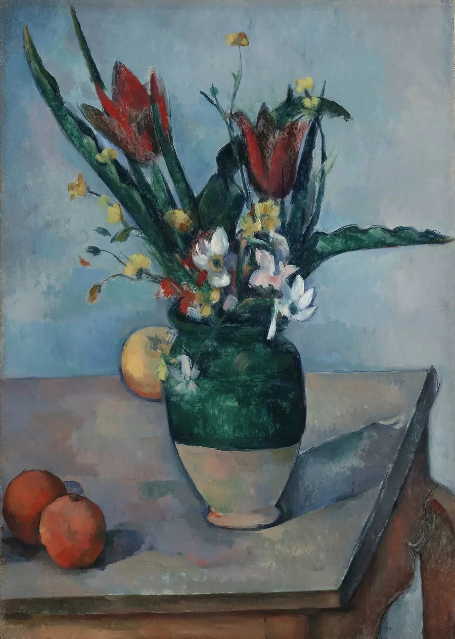 แจกันดอกทิวลิป - Paul Cézanne