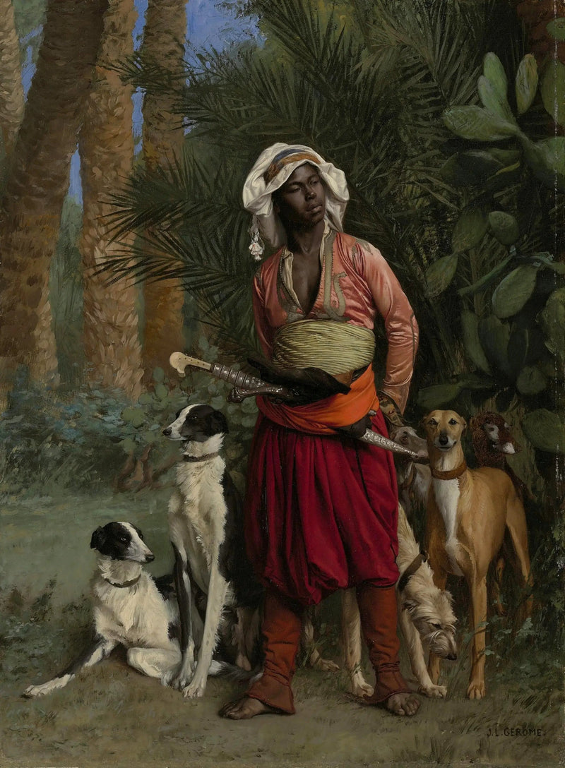 นักล่าผิวดำ - ฌอง-เลออน เจอโรม