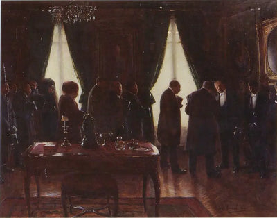 Le veuf - Jean Béraud - Alpha Reproduction