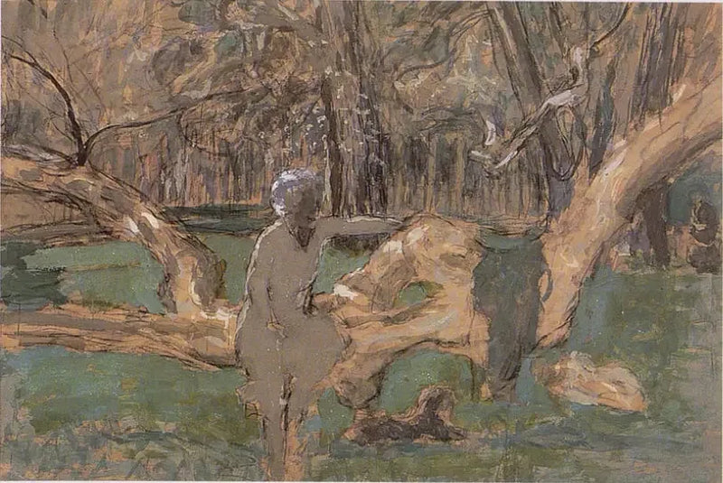 ต้นไม้เก่า - Édouard Vuillard