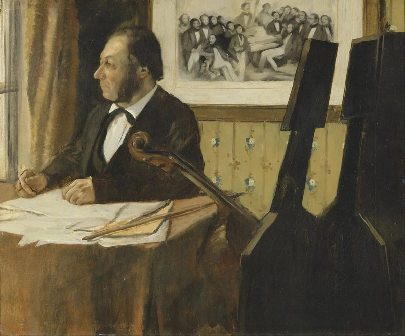 นักเชลโล่ Pilet - Edgar Degas