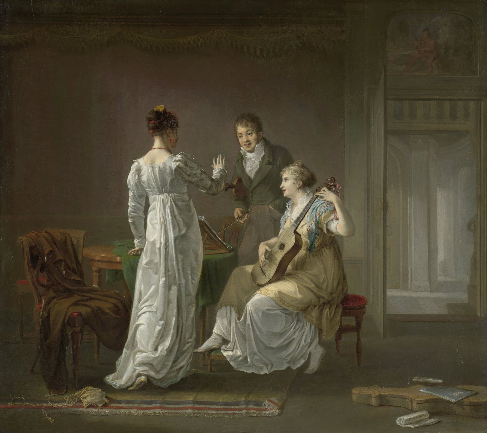 La leçon de musique - Louis Moritz