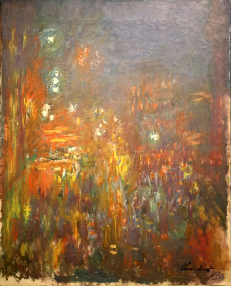 เลสเตอร์สแควร์, กลางคืน - Claude Monet