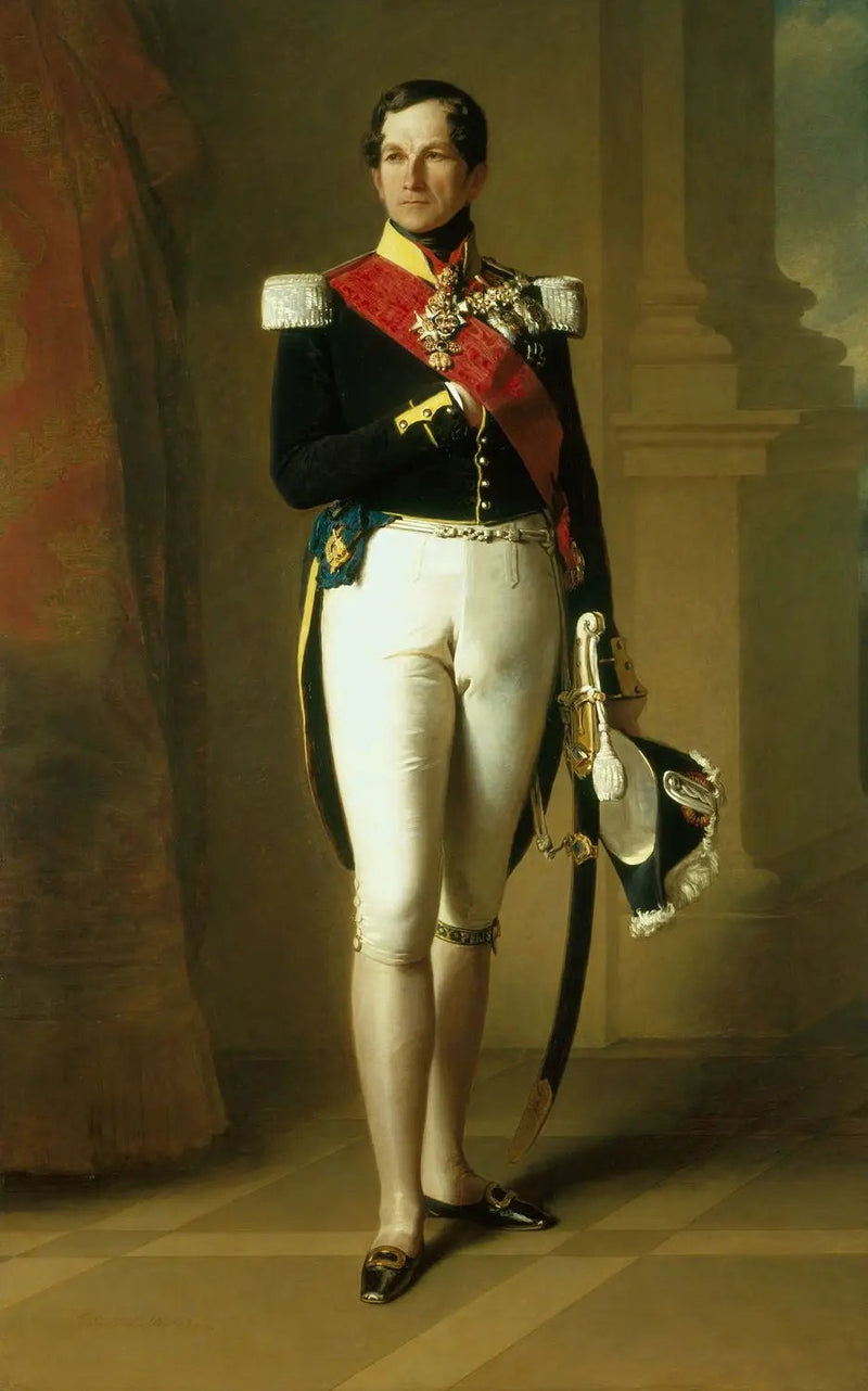 Léopold Ier, กษัตริย์แห่งเบลเยียม (1790-1865) - Franz Xaver Winterhalter