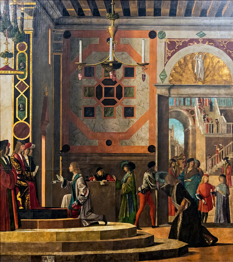 ลาก่อนของทูต - Vittore Carpaccio