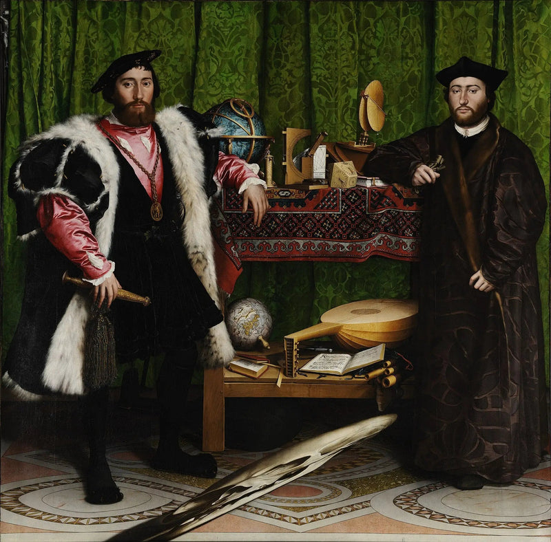 Les Ambassadeurs - Hans Holbein le Jeune
นักทูต - ฮันส์ โฮลไบน์ จูเนียร์