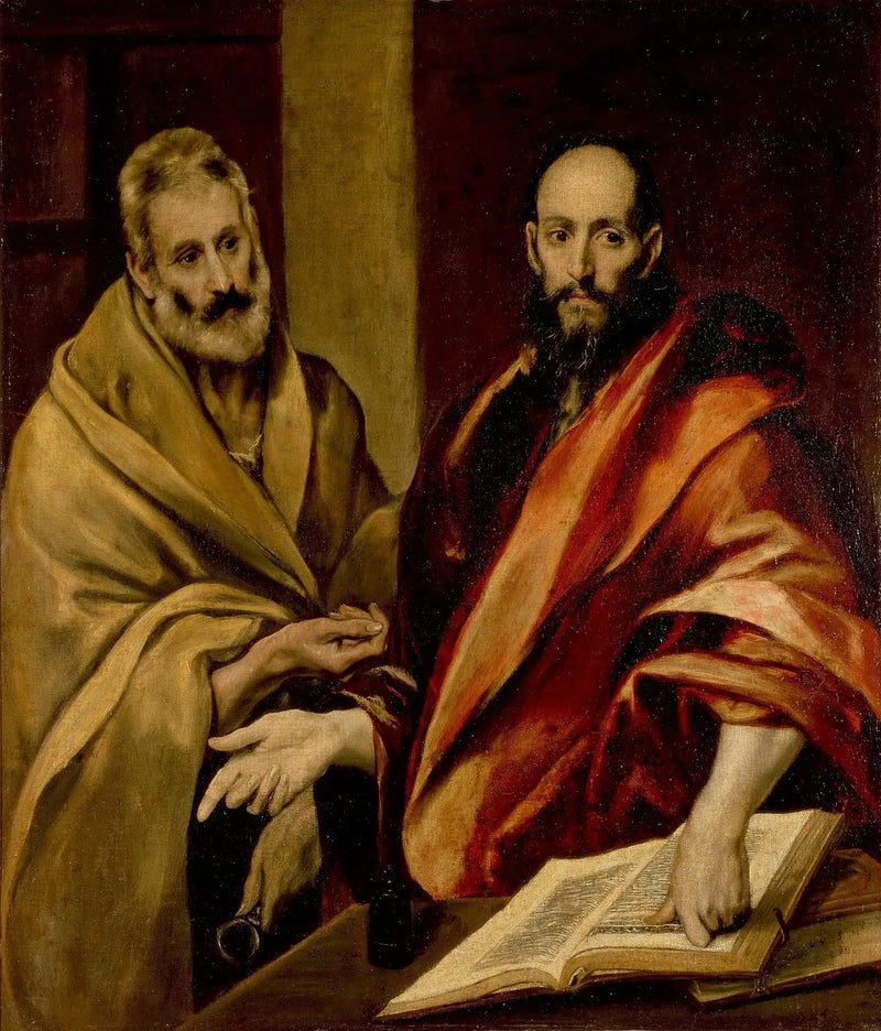 Les Apôtres Pierre et Paul - El Greco
อัครสาวกเปโตรและเปาโล - เอล เกรโก
