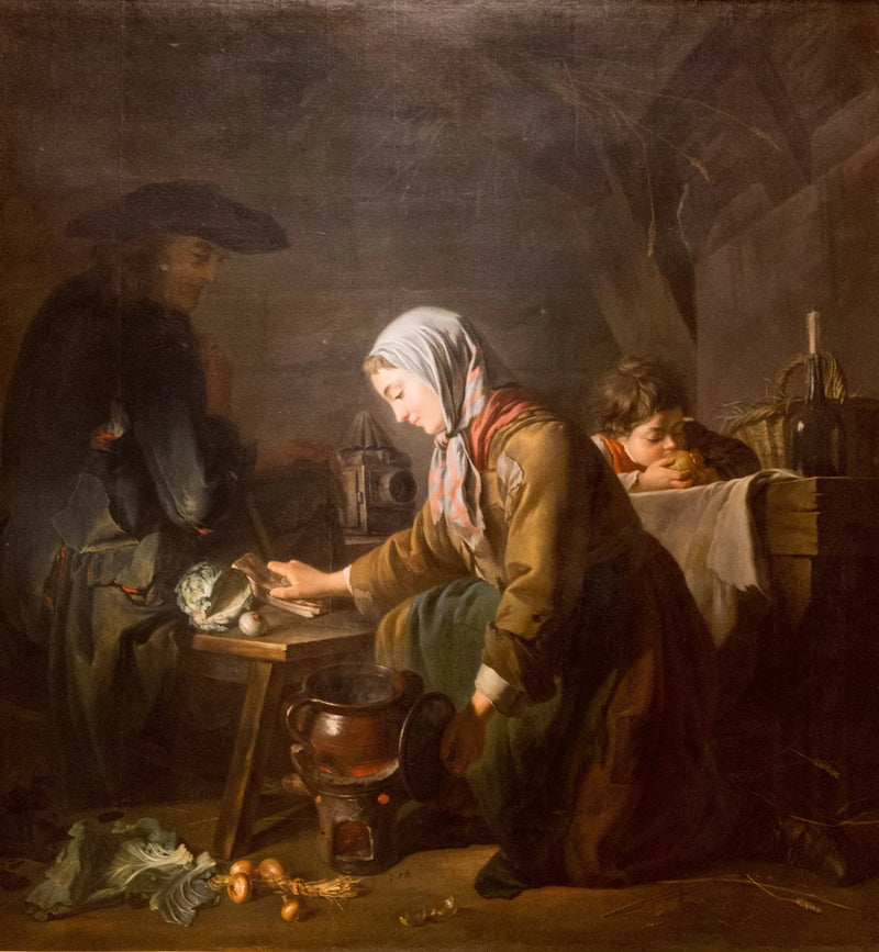 เบรคแรกของมื้อเที่ยง - Nicolas-Bernard Lépicié