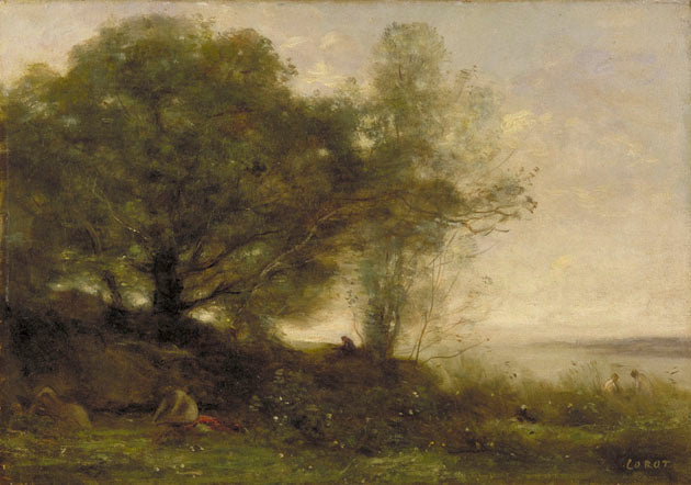 Les Baigneuses - Jean-Baptiste Camille Corot - Alpha Reproduction