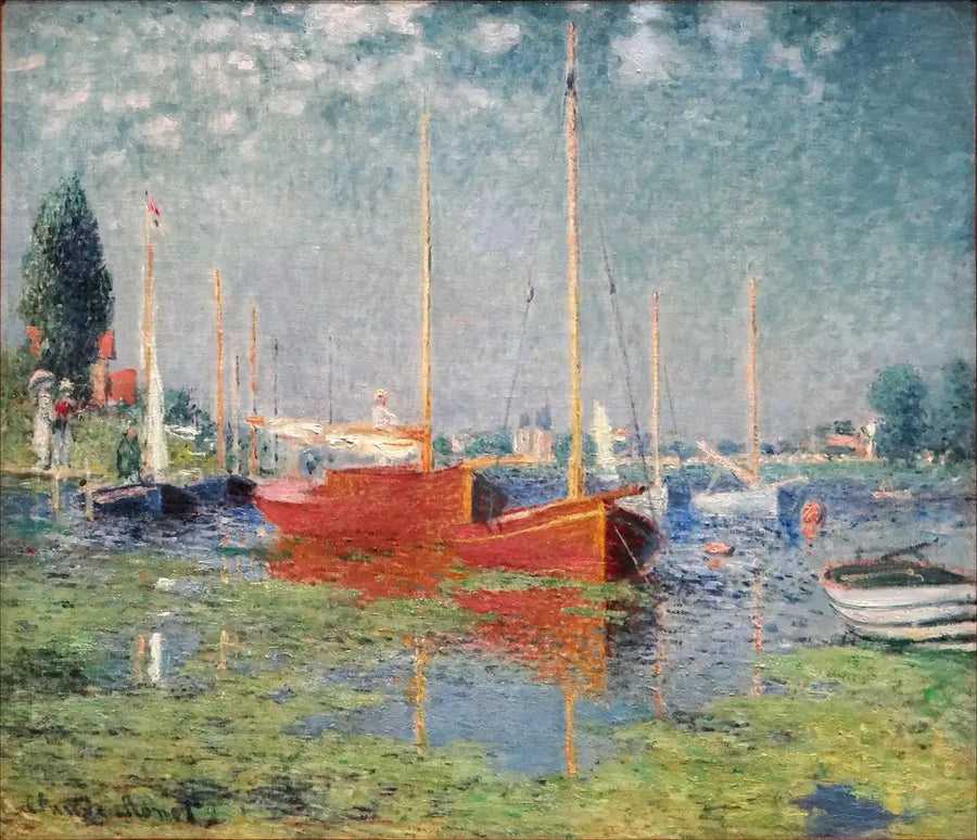 เรือสีแดง, Argenteuil - Claude Monet
