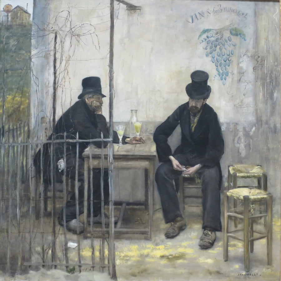 Les Buveurs d'absinthe - Jean-François Raffaëlli