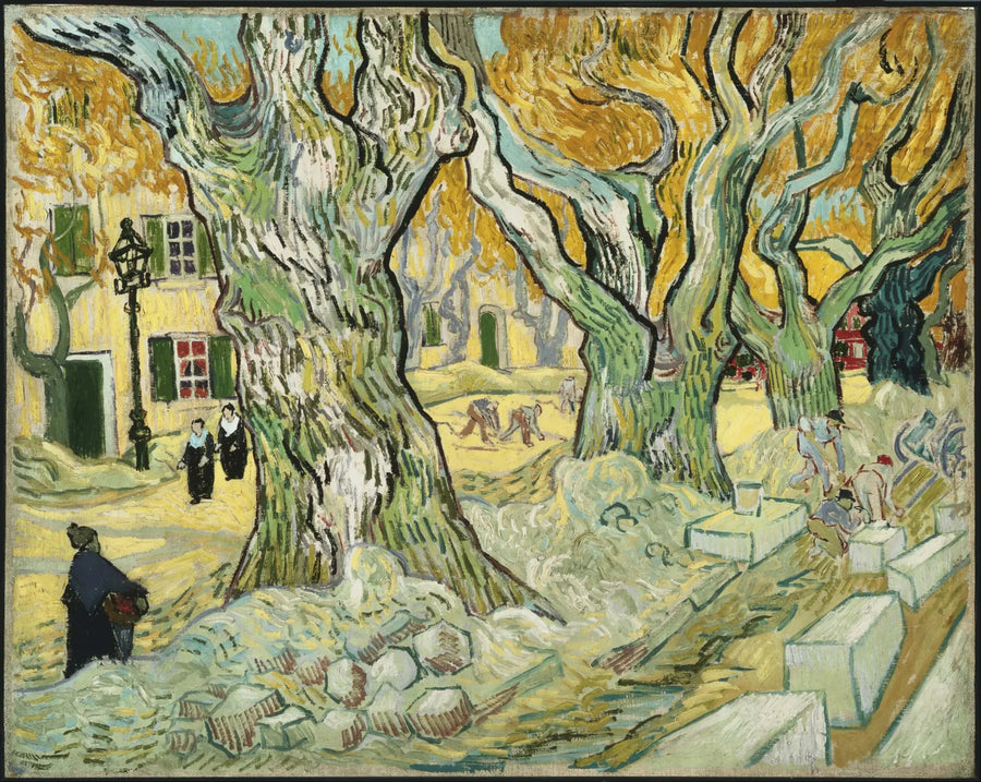 คนงานถนน - Vincent van Gogh