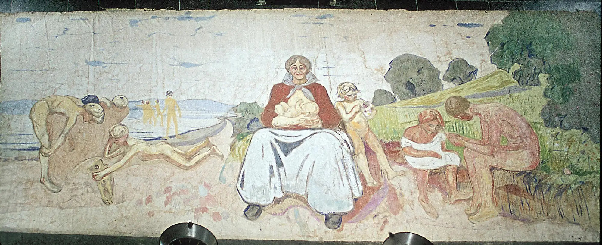 Les Chercheurs - Edvard Munch image 1 reproduction artisanale de tableau